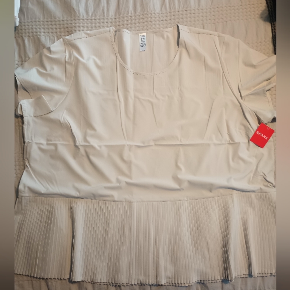 **SOLD** SPANX Pleated Top